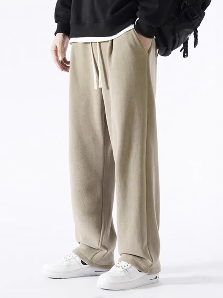 Casual Thermal Velvet Trousers