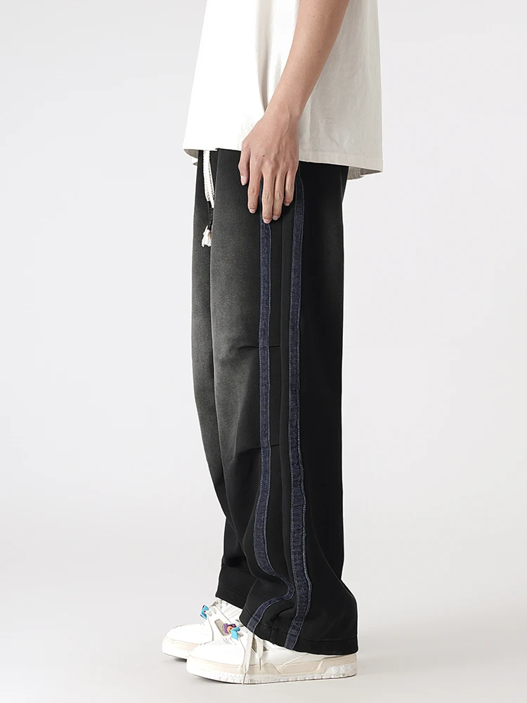 Straight Jogger Pants Casual Long Sweat Trousers - Image 2