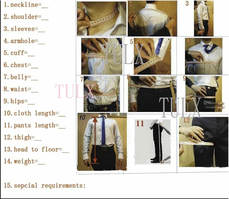 Male Suit Army Green Groom Tuxedos Party Suit - Image 5