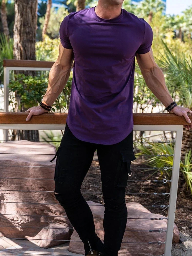 High Quality cotton Men T-shirt - Image 6