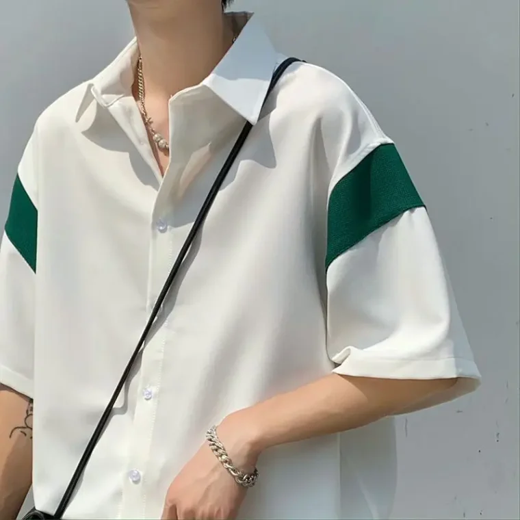 Oversize Niche Loose Bf Shirt - Image 3
