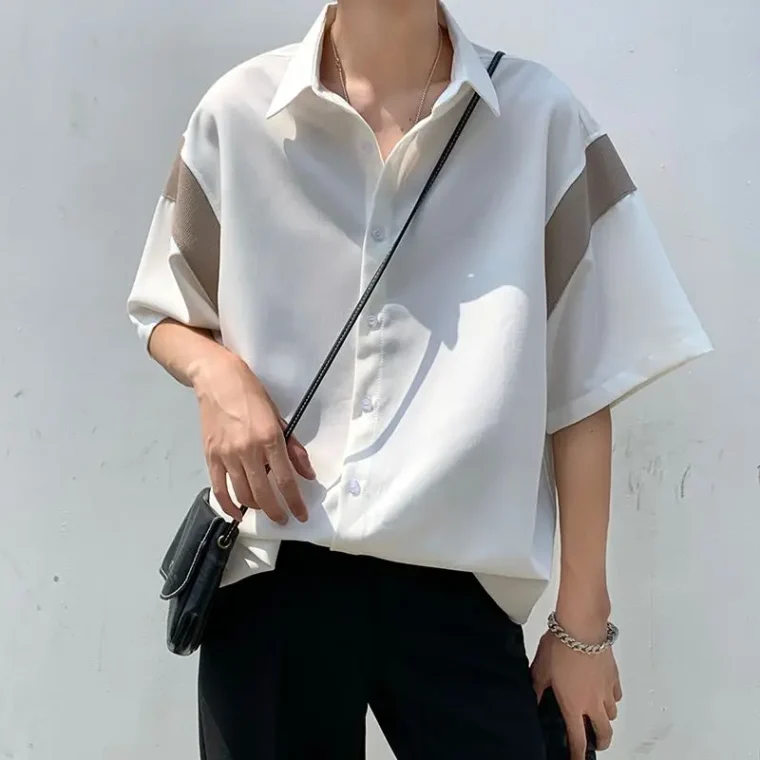 Oversize Niche Loose Bf Shirt - Image 2