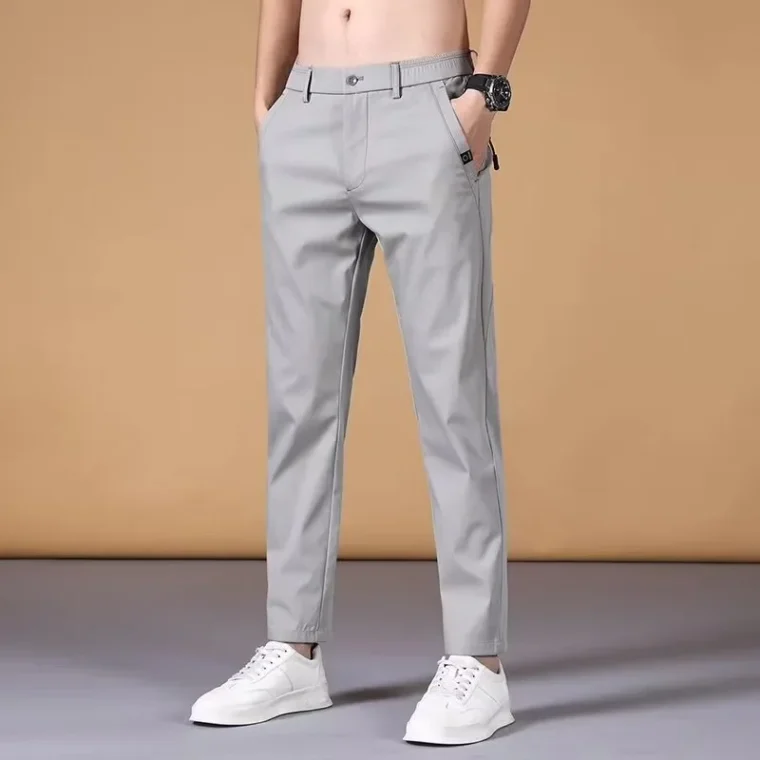 Fashion Men's Pants Summer Suit Pants - Image 2
