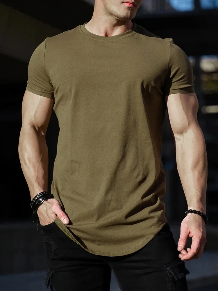 High Quality cotton Men T-shirt - Image 2