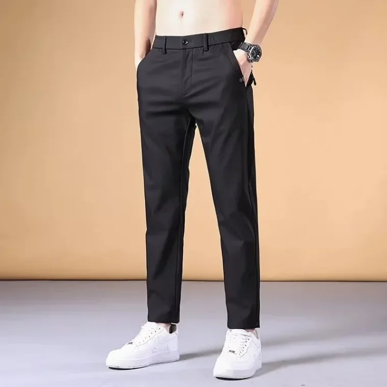 Fashion Men's Pants Summer Suit Pants - Image 4