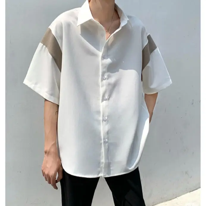 Oversize Niche Loose Bf Shirt - Image 6